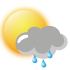 Ηλιοφάνεια με τοπικές νεφώσεις και πιθανότητα παροδικών βροχών ή ψεκάδων