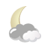 Low clouds / mostly cloudy