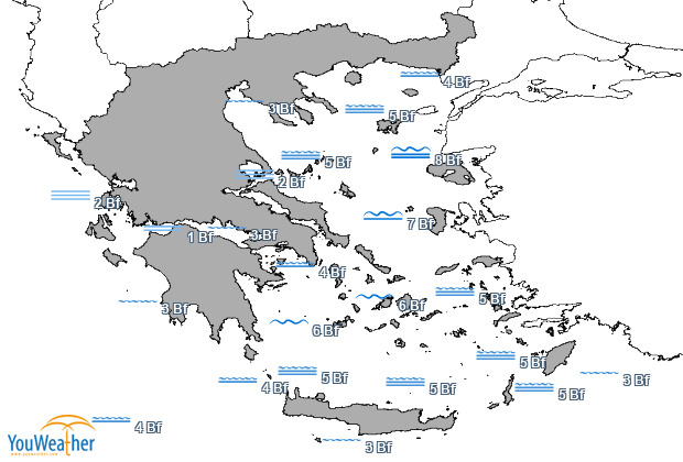 Sea map of 