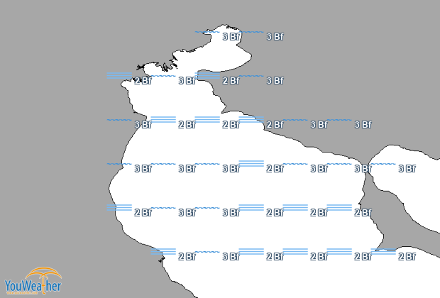 Sea map of 