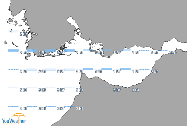 Sea map of 