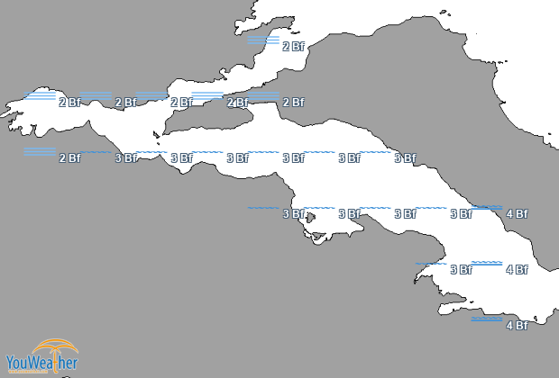 Sea map of 