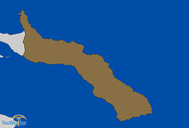 Weather map of 