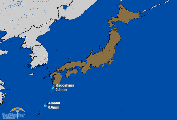 Weather map of 