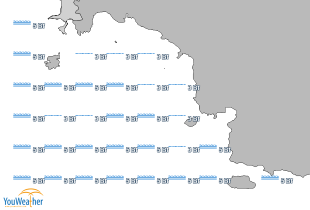 Sea map of 
