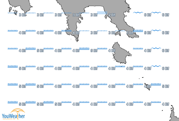 Sea map of 