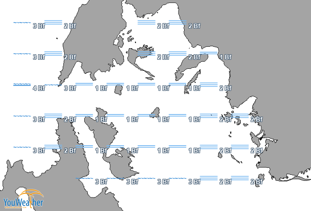 Sea map of 