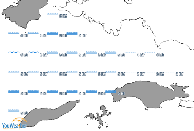 Sea map of 