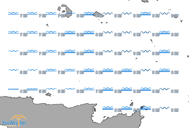 Sea map of 