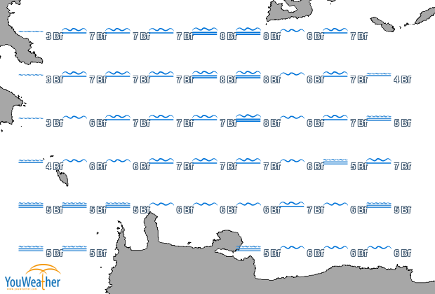 Sea map of 
