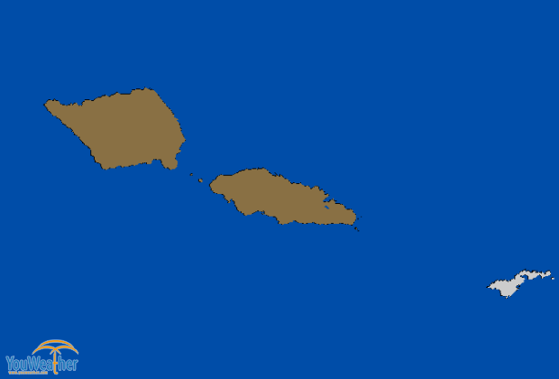 Weather map of 