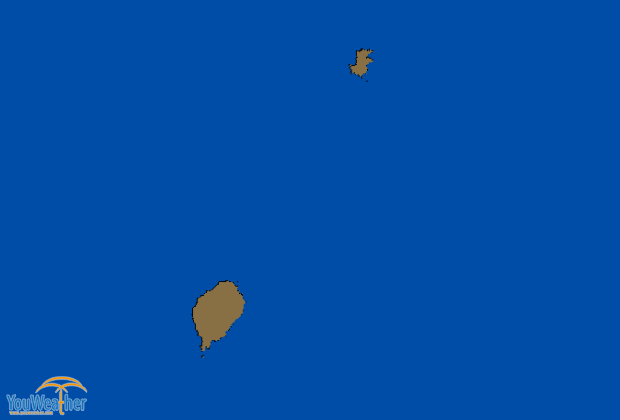 Weather map of 
