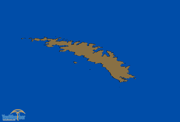 Weather map of 