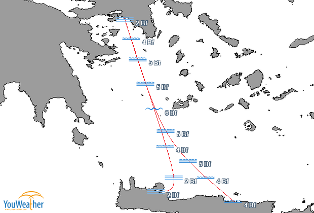 Sea map of 
